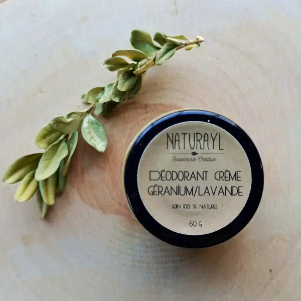 Déodorant crème Géranium / Lavande -  Naturayl