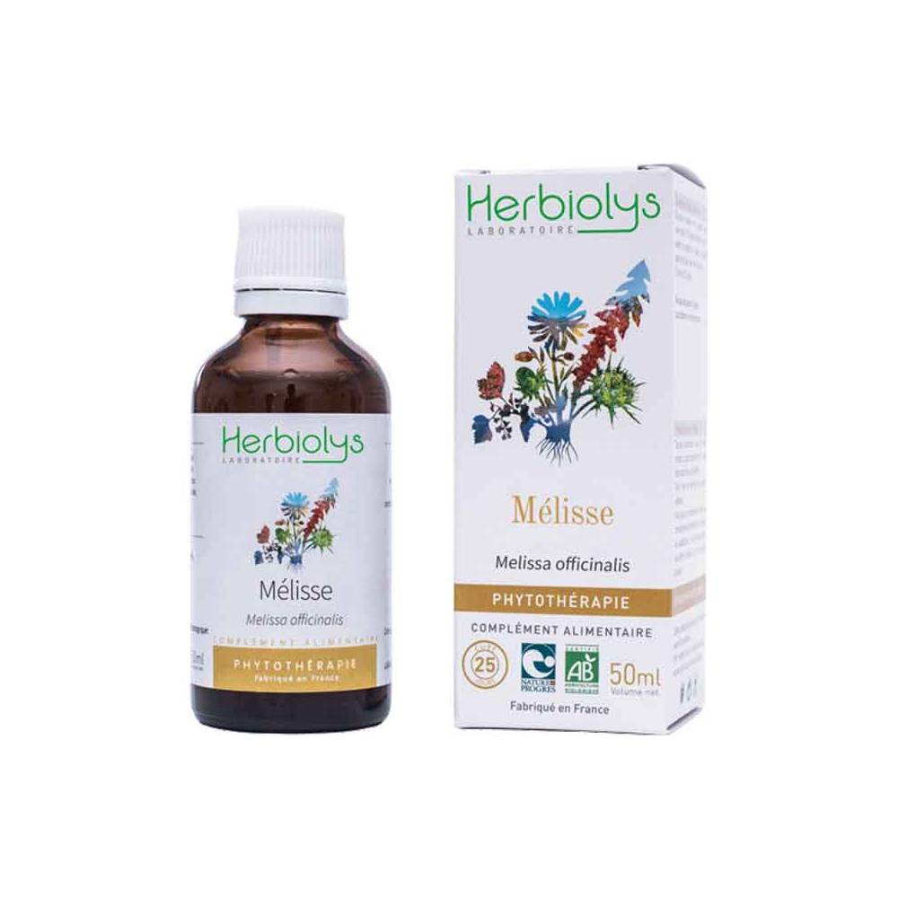 Teintures-mère de mélisse bio – Herbiolys – 50 ml