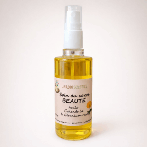 Huile Beauté Bio Calendula Géranium 100 ml