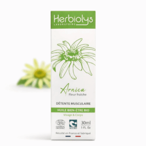 Huile d’Arnica Bio Herbiolys 30 ml Visage Corps