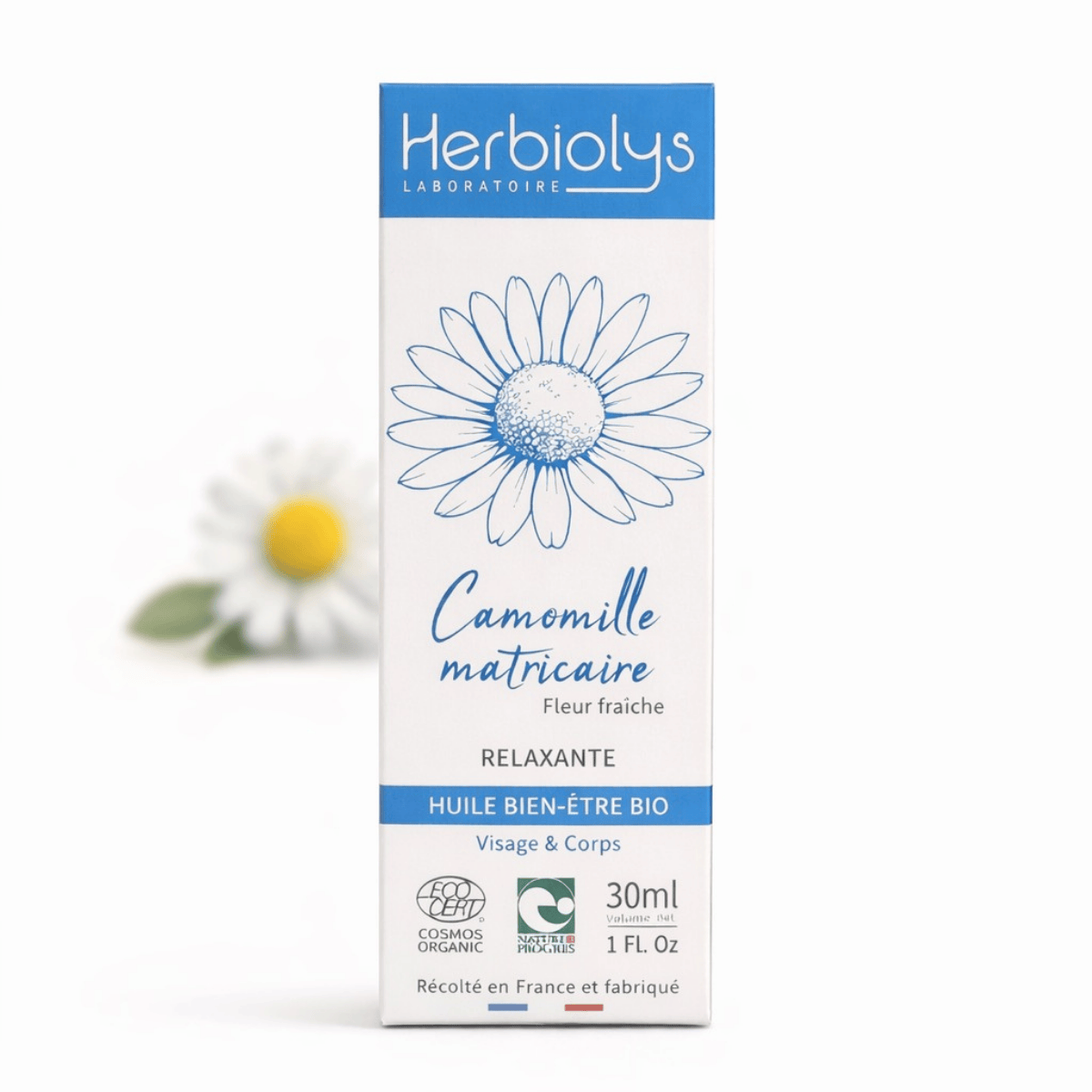 Huile Camomille Matricaire Bio Herbiolys 30 ml