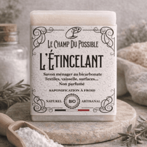 L’Étincelant – Savon Ménager Bio au Bicarbonate