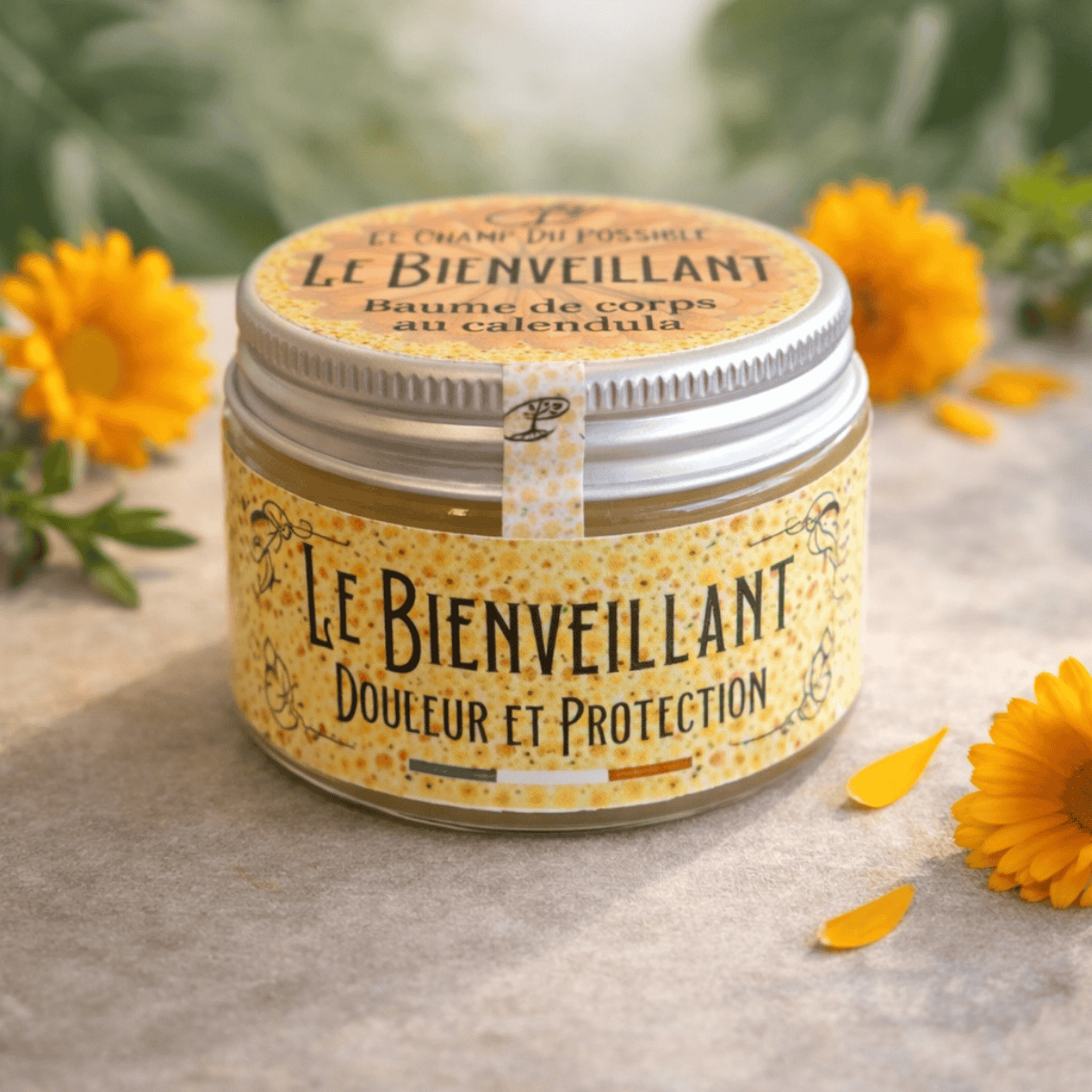 Le Bienveillant – Baume au calendula bio corps 100% Loir-et-Cher
