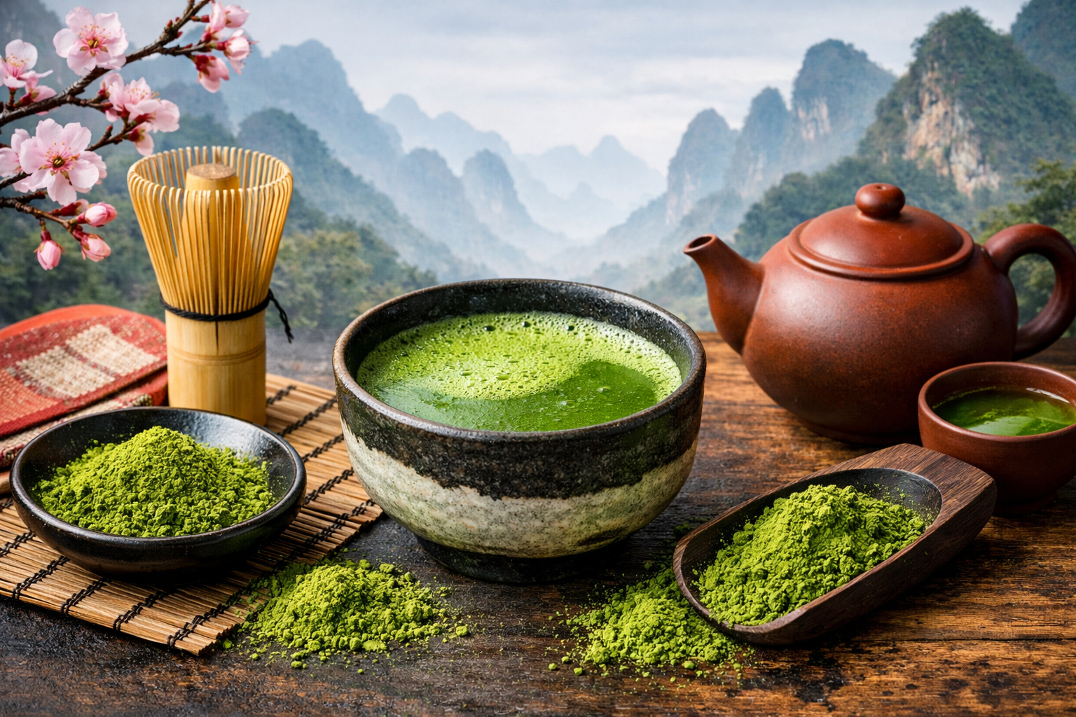 🍵 Matcha chinois vs matcha japonais : quelles différences ?